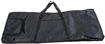 LOLIPPYY Borsa per Tastiera Elettronica Custodia per Pianoforte Elettronico Zaino per Organo Elettronico Nero Protezione Ottimale per Strumenti Musicali