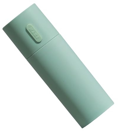 Homoyoyo Travel Toothbrush Box Portable Toothpaste Storage Case Multifunctional Tooth Brushing Mug Small Green Oral Care Holder for Travel Bathroom Accessories