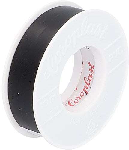 Coroplast 41086 PVC-Isolierband 0,15x15mm schwarz 10m