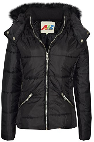 A2Z 4 Kids Girls Jacket Coat Quilted Puffer Padded Parka