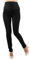 Milano - Jean Grossesse et Femme Enceinte, Coupe Slim Bandeau Haut Stretch et Confortable - Idèal Tout au Long de Votre Maternité (XS - 36, Noir)