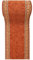 Carpeto Rugs Läufer Teppich Flur - Modern Muster - Rückseite aus Gummi Anti-Rutsch - Kurzfloor Teppichläufer nach Maß - Gel-MAX Kollektion Braun Orange 100 x 450 cm