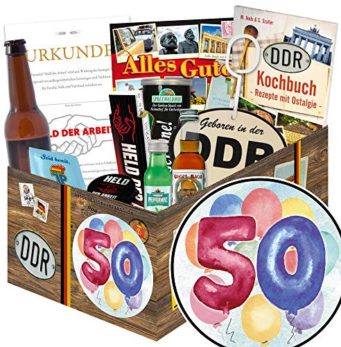 50. Geburtstag/Männer Box/Geschenke zum 50 Geburtstag