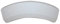 kga-supplies Tumble Dryer Door Handle For Bosch WTE, WTS, WTV Series - White