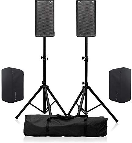 dB Technologies OPERA 10 2400W 10 Active Speaker Bundle inc Covers