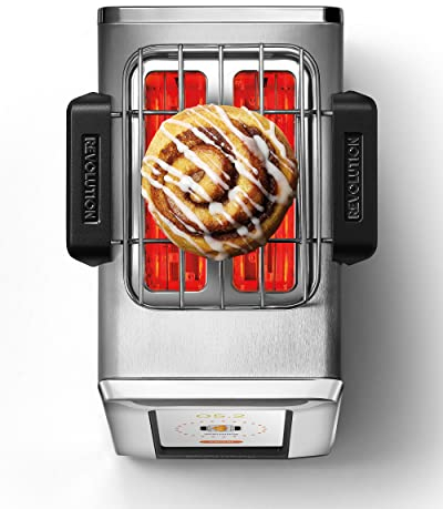 Revolution Estante de calentamiento para tostadoras Revolution Tostadoras, croissants, bollos, magdalenas, pasteles, galletas, pizza y más
