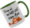 Ich kam sah und hatte direkt keinen Bock mehr Kaffeetasse mit Motiv, Tasse mit Druck, auch individuell mit Spruch, Foto, Wunschtext, Wunschname (Grün)
