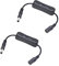 SHANFEILU DC 5.5mm x 2.1mm Male to Female LED Power Cord DC 5521 Extension Cable with On/Off Switch Button for LED Security Camera 20cm/7.87 inch 2-Pack