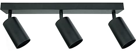 NCC-Licht LED Deckenstrahler Madara Mini Base Schwarz 3 x 7W GU10 1620lm warmweiß 2700K dreh- & schwenkbar