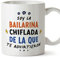 MUGFFINS Tazas para BAILARINA mujer - En Español - Todos te advirtieron - 11 oz / 330 ml - Regalo original y divertido