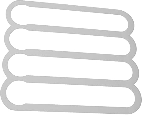 Porte-Capsules de Café Mural, Porte-Capsules en Plastique pour Organisateur de Capsules de Café Compatible avec (Blanc)