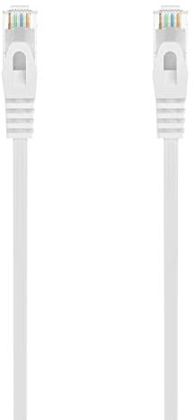 AISENS Cable de Red Latiguillo RJ45 LSZH Cat.6A 500 Mhz UTP AWG24. Blanco. 30CM