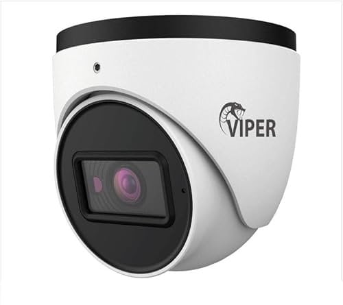 QVIS TURVIPS4-2-FW-A OYN-X 2MP 1080P HD IP Fixed Lens Turret Camera with 30m Night Vision &PoE CCTV, ICH Build-In-Mic,IP67