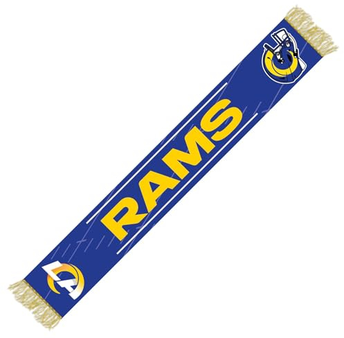 New England Patriots Los Angeles Rams NFL Schal Fanschal Scarf ** Team HD Knitted Jaquard Scarf ** in 145 x 20 cm