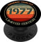 Vintage 1977 Pop Socket für Telefon lustig retro 1977 Geburtstag PopSockets mit austauschbarem PopGrip