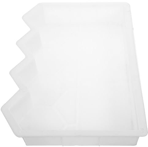 VILLCASE Gartenzaunumrandung Betonform Formenbauer Für Gartenpflasterform Formen Für Gehwege Aus Beton Randform Für Gartenränder Simulierter Ziegelzaun Plastik Weißer Backstein Zement