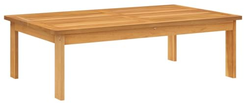 vidaXL Gartentisch 100x60x30 cm Massivholz Akazie