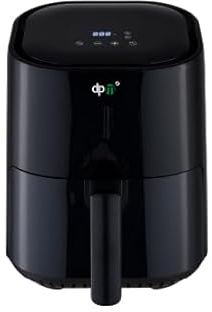 Avilia Friggitrice ad Aria Digitale 4L, Sistema Cottura Ventilata 360°, Cestello e Vassoio Antiaderenti, 1200W, Timer 60 Minuti, 80-200°C