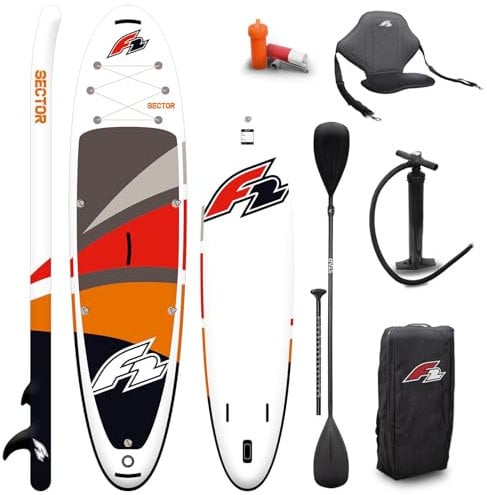 F2 SUP Stand Up Paddle Board Sector Limited Edition 12'2'' Rot 2024
