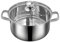 CRCRC Hot Pot aus Edelstahl mit Trennwand, 30 cm Shabu Shabu Topf for Induktions- und Gasherd, langlebiger Kochtopf for die Küche