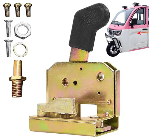 Sghtil Traktor-Türgriff-Montage – Türriegel, Türgriffschloss, Traktor-Türschloss, Ersatzteile, Sicherheitstürgriffe, Metall-Türbeschläge für Gabelstapler Traktor