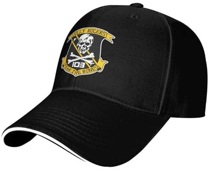 Jolly Roger - Angst Vor Den Knochen Herren Damen Baseballkappe Verstellbar Hip-Hop-Hut Atmungsaktiv Basecap Für Draussen Wander Golf