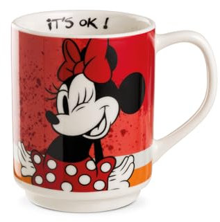 Egan Stapelbarer Becher Minnie Mouse I Am Red 350 ml