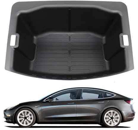 FALMDCQ Compatible with Tesla Model 3, Car Storage Box Center Console Organizer Trunk Under Seat Bins Front Back Seat Bag