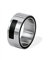 XEN Bandring mit Keramik schwarz 10 mm 49 (15.6)