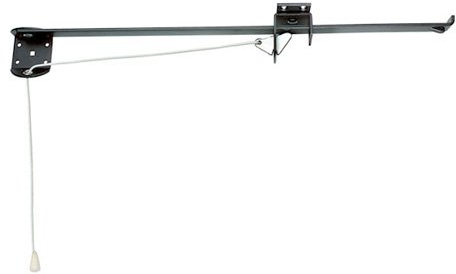 1010 Garage Door Holder - Senior 610mm / 24inch - Epoxy Black - Underside Fitting