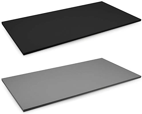 Sport-Thieme MMA Matte | Bodenmatte aus Spezial Verbundschaum für Kampfsport o. HIIT | Optimale Falldämpfung, gleichmäßige Härte, rutschfest | 200x100cm, 4cm Stärke | Grau o. Schwarz