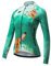 Mysenlan Women's Cycling Jersey Long Sleeve Road Bike Shirt Bicycle Tops Breathable Quick Dry High-Elasticity