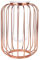 Wifehelper Vase en Verre en Verre de Table en Fer forgé de Style Nordique en Fer forgé pour Bureau à Domicile(Rose Gold)