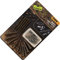 Fox Edges Camo Safety Lead Cip Kit Gr. 7-5 Leadclips für Karpfenrigs, Safety Clips zum Karpfenangeln, Bleieinhänger für Karpfenbleie