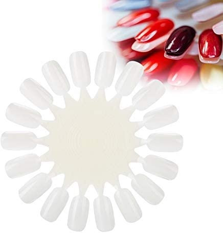 10Pcs Présentoir à ongles, Palettes de Gel, vernis à ongles, carte de pratique, art d'ongle, faux conseils pour le ménage et le salon