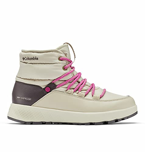 Columbia Slopeside Village Omni-Heat Mid, Stivali da neve Donna, Light Clay/Timber , 36 EU