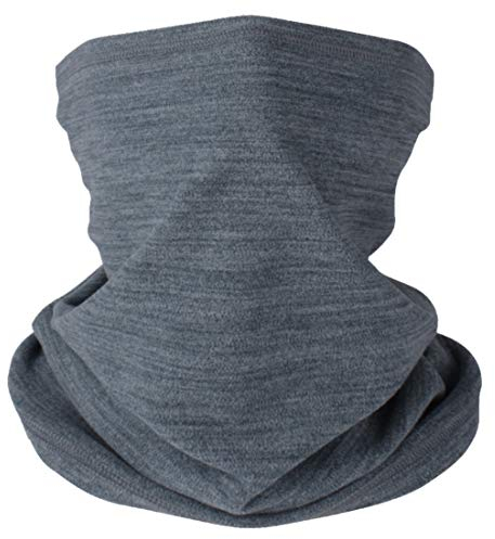 HEGCOIIE Winter Loop Schal Herren & Damen,Fleece Schlauchschal Halswärmer Halstuch Winddicht Ski Maske Warmer für Outdoor Skifahren Motorrad Laufen Radfahren