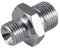 Flowfit Hydraulischer Adapter, BSP AG x BSP Male, 1/4 x 3/8 Hydraulikverschraubung, Stahlkomponent