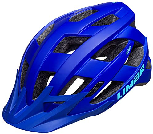 LIMAR Unisex – Erwachsene Alben Fahrradhelm, Blau, 53-57 cm