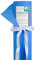 Sensalux Tischdeckenrolle, stoffähnliches Vlies, Standard 100 by Oeko-TEX - Klasse I Zertifiziert, 1,18m x 25m, Hellblau
