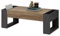 LILO Couchtisch in Flagstaff Oak Optik, Anthrazit - moderner Sofatisch mit Ablagefächern für Ihren Wohnbereich - 110 x 41 x 60 cm (B/H/T)