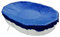 Abdeckplane Oval 623x360 cm Blau mit Übermaß Sommer & Winter Pool Schwimmbad