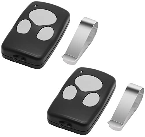 Lot de 2 télécommandes pour porte de garage 372310 - 3 boutons compatibles avec Wayne Dalton - Remplacement pour 297134, 3973C, 300643, 309884, 3BTM-0372C, KJ8HHT-3720