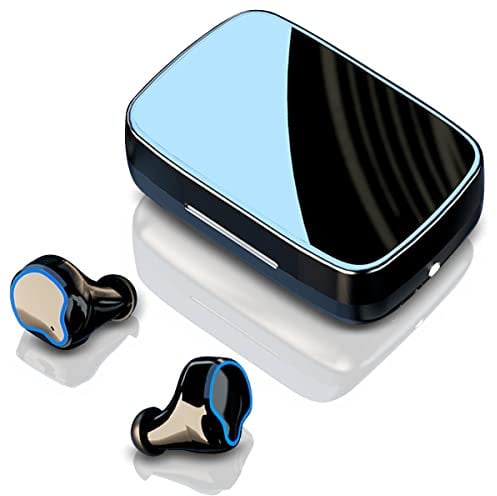 Bluetooth In Ear Kopfhörer In-Ear Kabellos kompatibel mit Samsung Galaxy Sport Ohrhörer In-Ear Kopfhörer Kopfhörer mit Mikrofon Bluetooth ideal für Sport und Alltag, Smartphone:Samsung Galaxy S5
