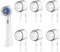 Kisstta 6 Stück Zahnbürsten Abdeckungen Kompatibel mit Oral B Aufsteckzahnbürsten, Schutzkappe für IO Ultimative Reinigung, Precision, CrossAction, Sensitive, Tiefenreinigung, 3D White Bürstenköpfe