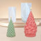 JINGTOPS‎ Kerzen Weihnachtsbaum Silikonformen GießFormen,2 StüCk Tannenbaum Kerzenformen Zum GießEn，Kerzen Selber Machen Formen Kerzen Diy Set,Diy Duftkerze Harz GießEn Set Gipsformen Zum GießEn