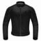 IRON JIA'S Giacca da moto Uomo Protezioni da moto certificate rimovibili Estate Equitazione Mesh Traspirante Confortevole Uomo Giacca Biker Nero-XXL