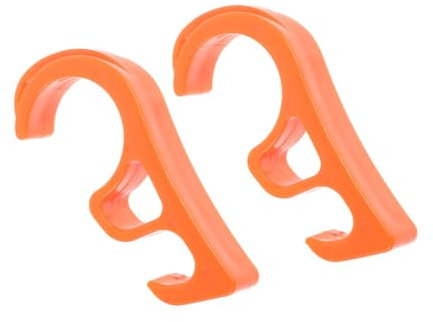 PAMINGONO Lenkerschloss Griff Für Zum Einbau Stabile Konstruktion Kunststoffschloss Orange