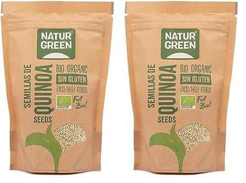 Natur Green Quinoa Bio 225g (Paquete de 2)
