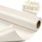 Weiß Geschenkpapierrolle, Einfarbiges Geschenkpapier mit Perlmutt, Geschenkpapier glitzer für Mädchen Frauen, Geschenkpapier für Geburtstag, Hochzeit, Valentinstag, Muttertag, 43 cm x 10 m